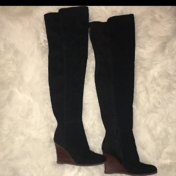 Vince Camuto Shoes - Vince Camuto Suede Over The Knee Boots